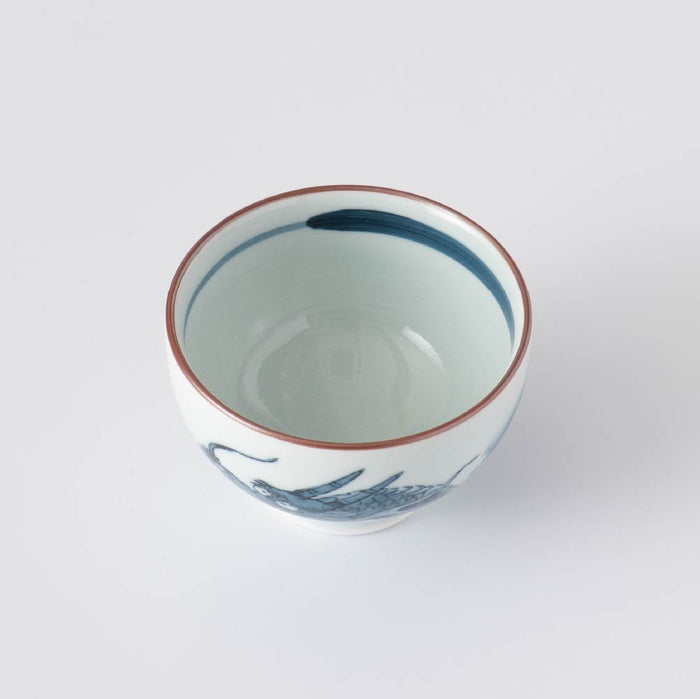 Japanese Yunomi Teacup - Dragon Motif (Small Size)