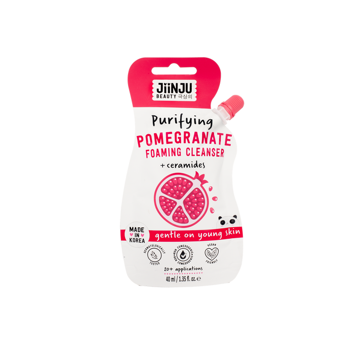 Jiinju Purifying Pomegranate Foaming Cleanser