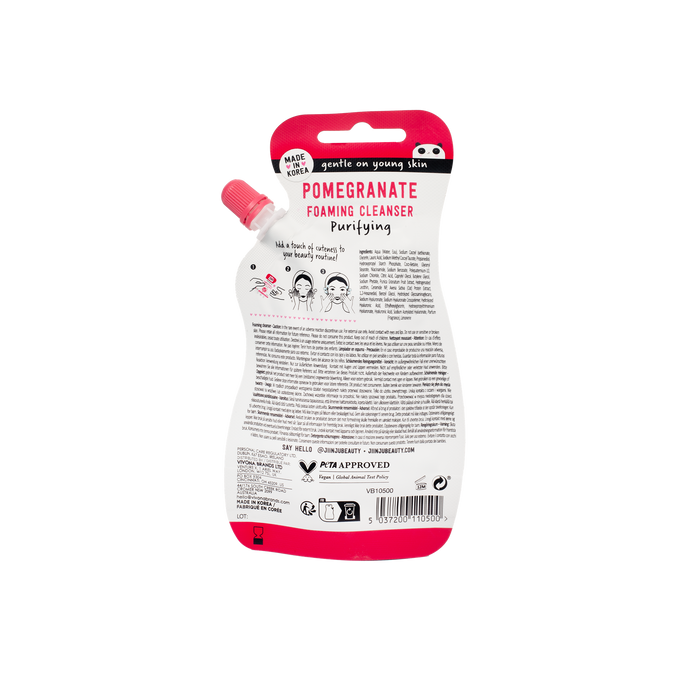 Jiinju Purifying Pomegranate Foaming Cleanser