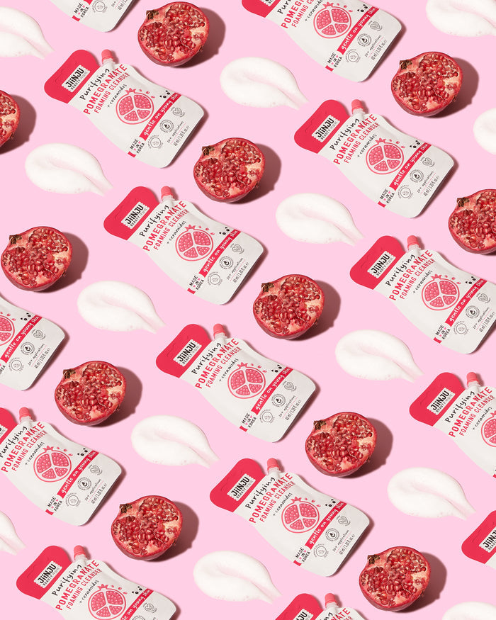Jiinju Purifying Pomegranate Foaming Cleanser