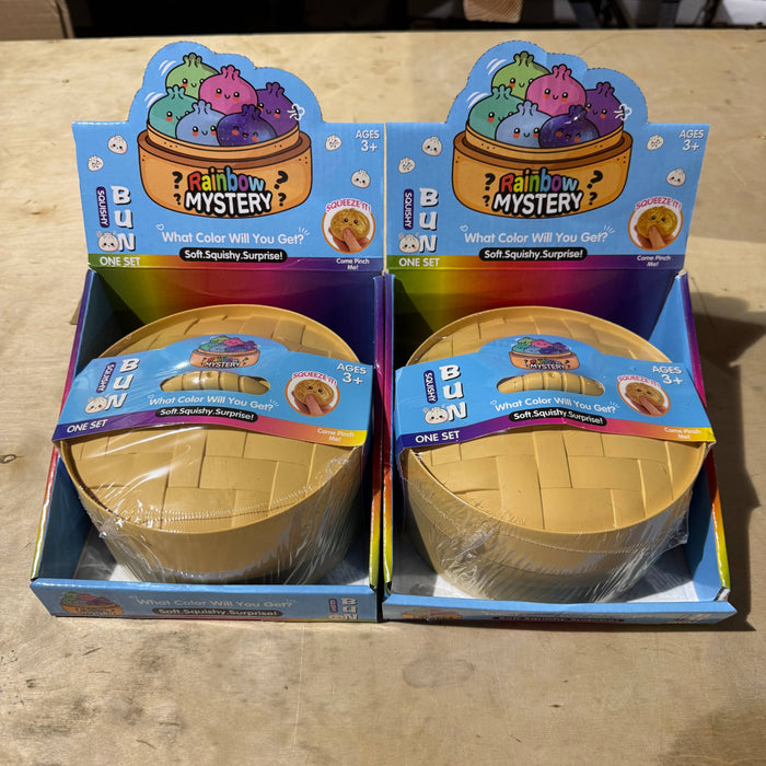 JUMBO Gel Glitter Dumpling WRAPPED Squishy