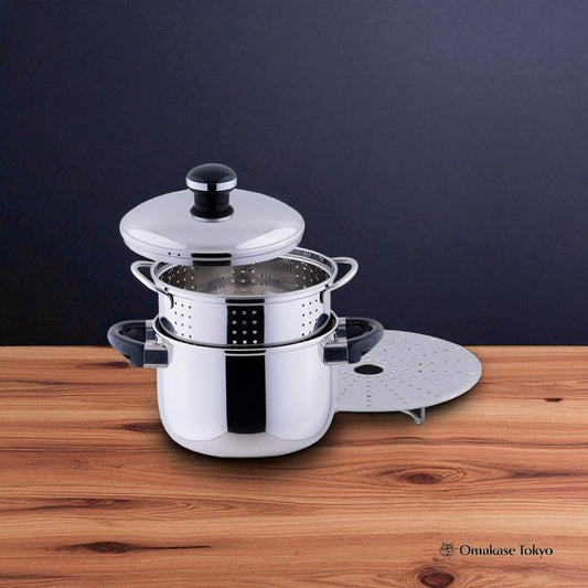Jutoku Stew Perforated Inner Pot & Steam Plate 18 cm