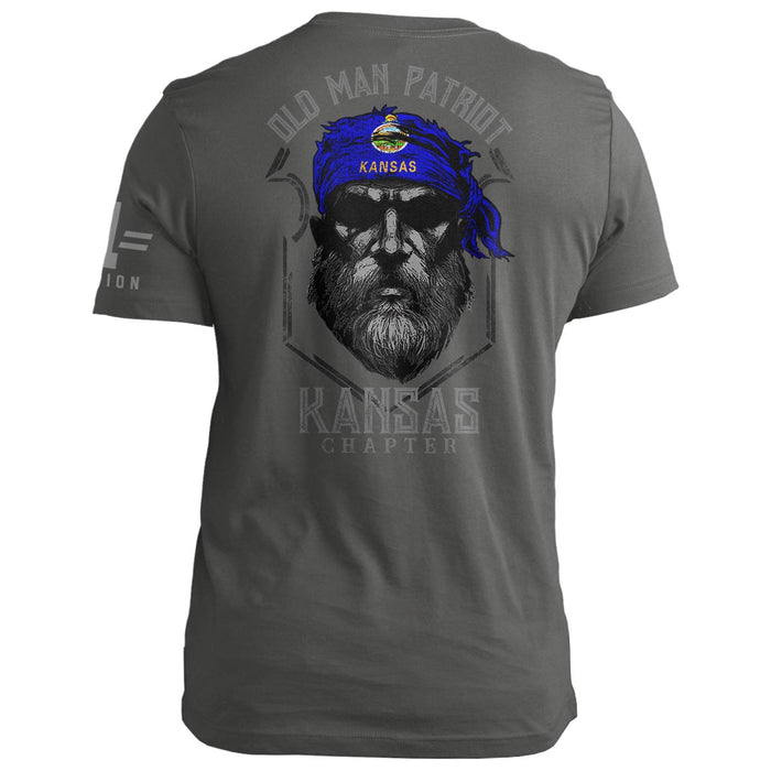 Kansas Old Man Patriot