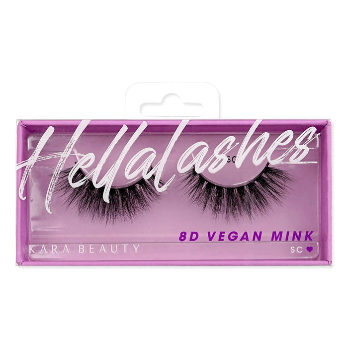 Kara Beauty Hellalashes 8D Vegan Mink Lashes - ikatehouse