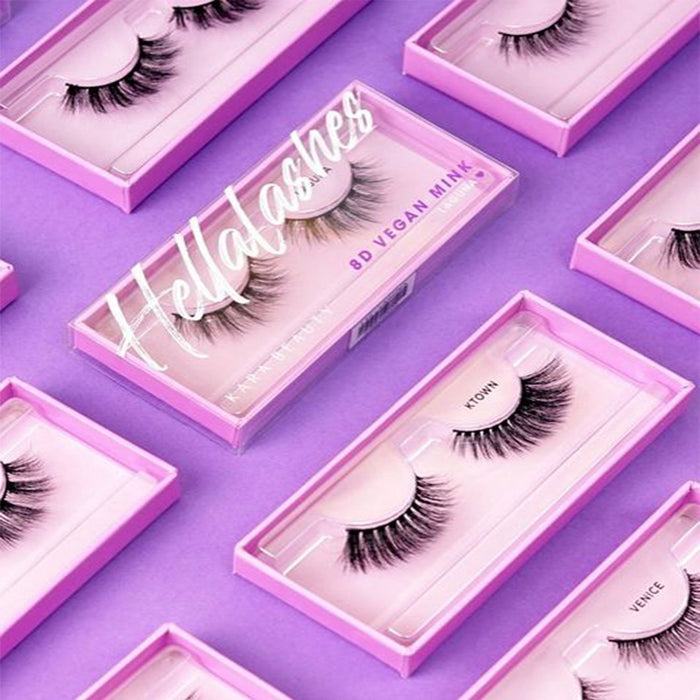 Kara Beauty Hellalashes 8D Vegan Mink Lashes - ikatehouse