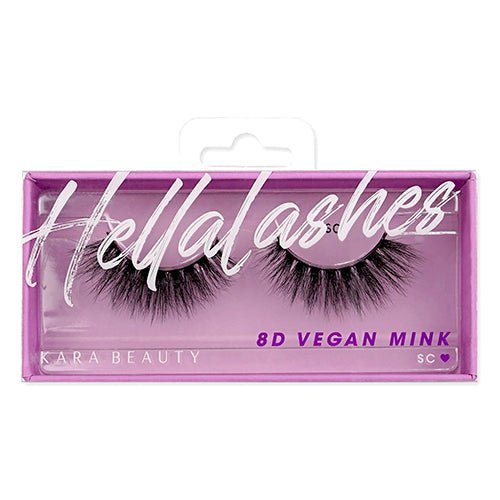 Kara Beauty Hellalashes 8D Vegan Mink Lashes - ikatehouse