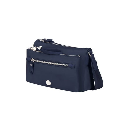 SAMSONITE Karissa Evo Shoulder Bag + Pouch (Blue Night) | Isetan KL Online Store