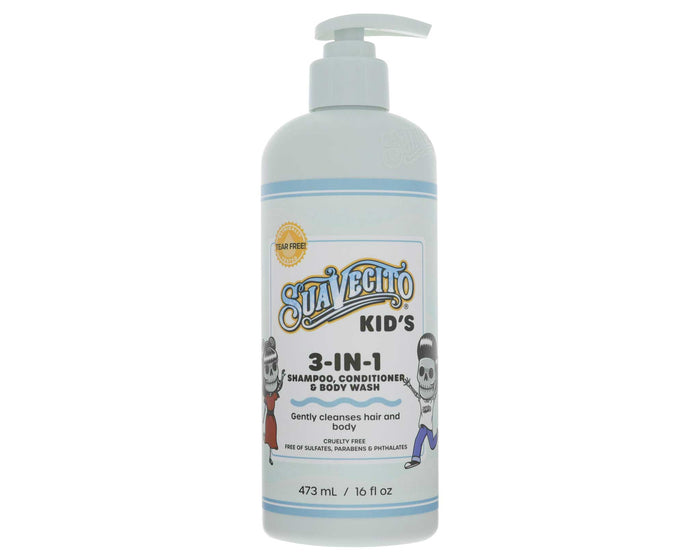 Kid's 3-in-1 Shampoo, Conditioner, Body Wash - Front