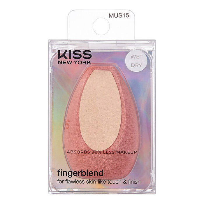 Kiss Finger Blend Sponge For Flawless Skin 3 cut