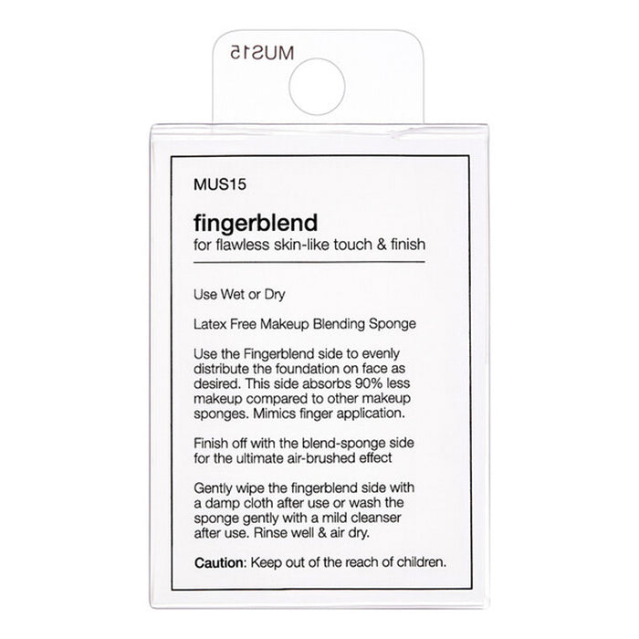 Kiss Finger Blend Sponge For Flawless Skin 3 cut