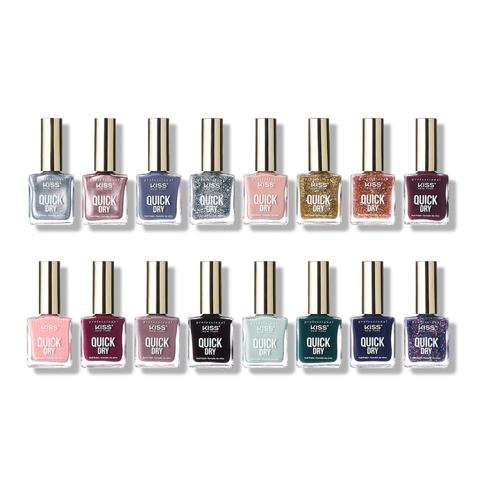Kiss Quick Dry Nail Polish 0.44oz/ 13ml - ikatehouse