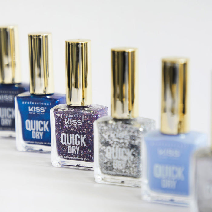 Kiss Quick Dry Nail Polish 0.44oz/ 13ml - ikatehouse
