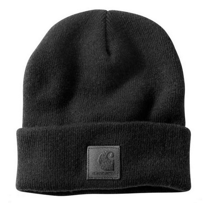 KNIT BEANIE - 001-Black | Carhartt 101070