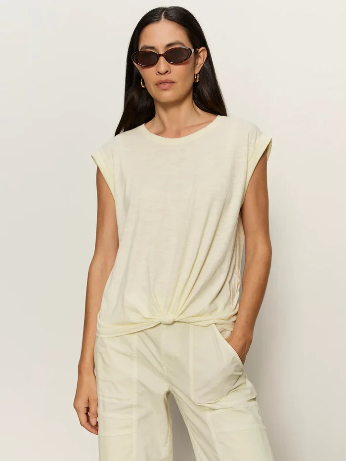 Knotted Muscle Tee | Lemon Drop