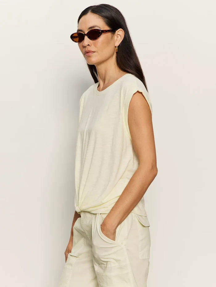 Knotted Muscle Tee | Lemon Drop