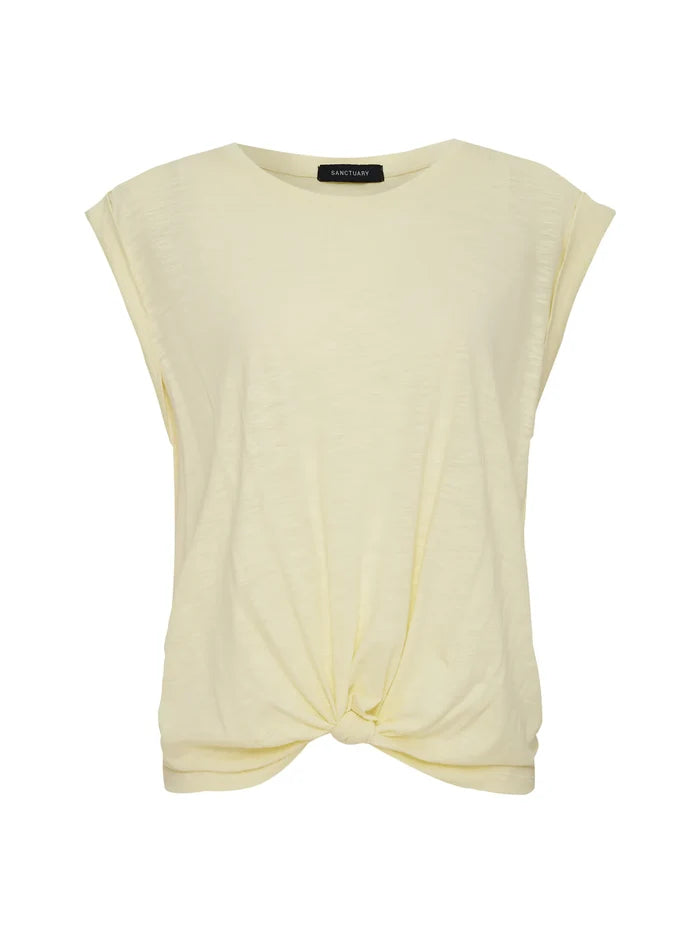 Knotted Muscle Tee | Lemon Drop