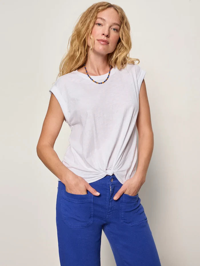 Knotted Muscle Tee | White