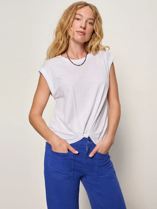 Knotted Muscle Tee | White