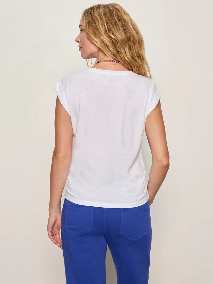 Knotted Muscle Tee | White