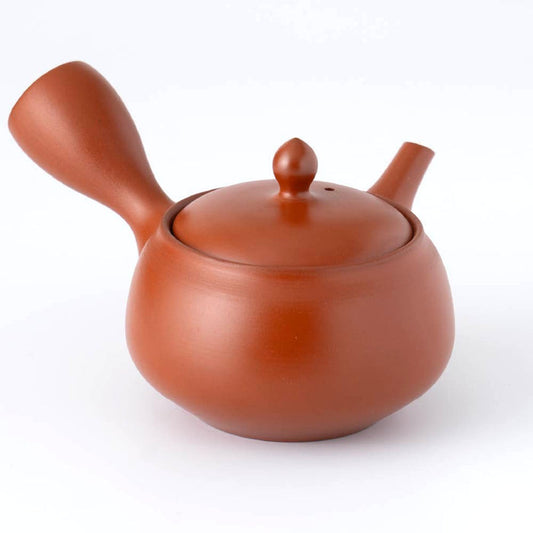 Kyusu Teapot - Tokoname Yaki [Removable Basket Strainer]
