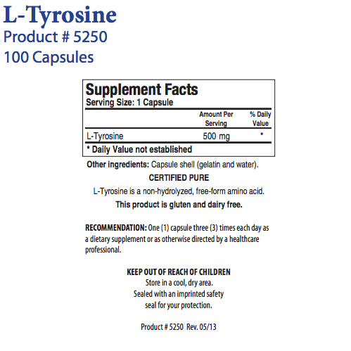 L-Tyrosine by Biotics Research