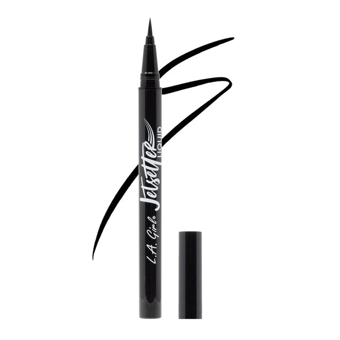 LA GIRL Jetsetter Liquid Eyeliner Black - ikatehouse