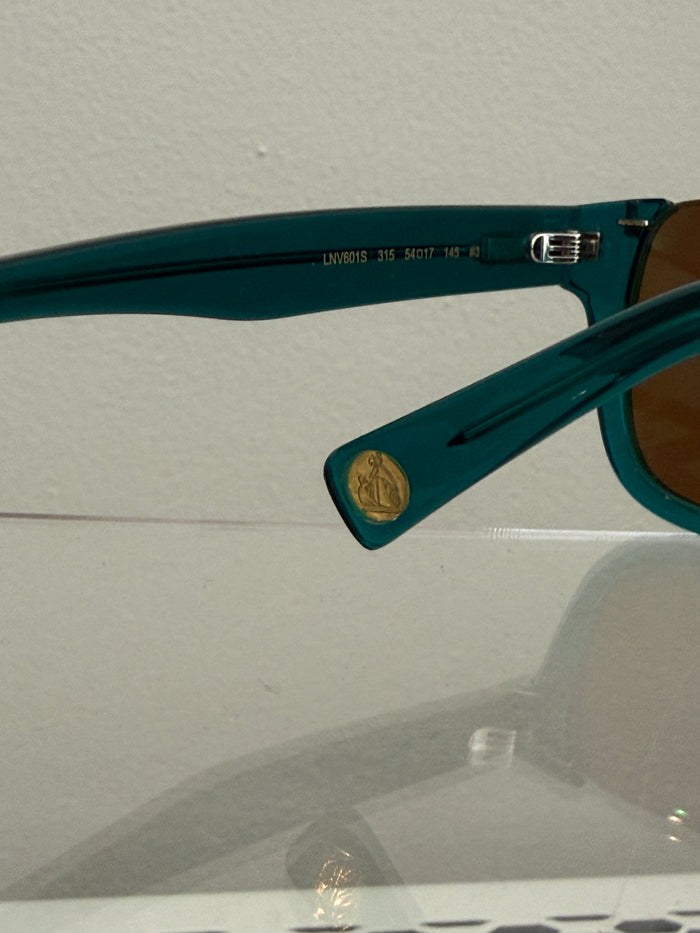 Lanvin Lloyd sunglasses with stylish black frames and dark lenses, showcased as a fashionable accessories piece.