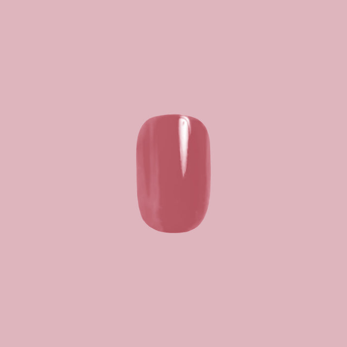 LD | Squoval | Extra Short rosy neutral extra short squoval press-on nail for chic at-home manicure and quick polish application
