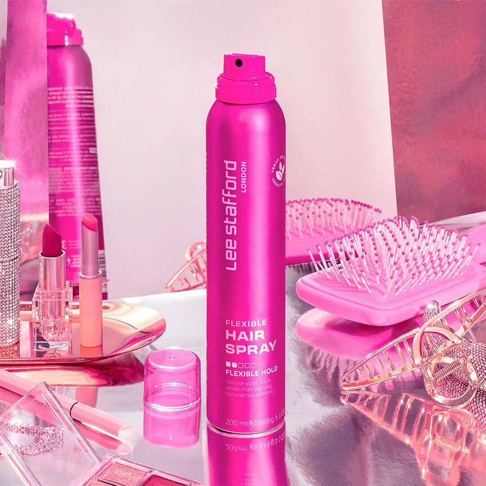 LEE STAFFORD Flexible Hairspray - lanksčios fiksacijos plaukų lakas