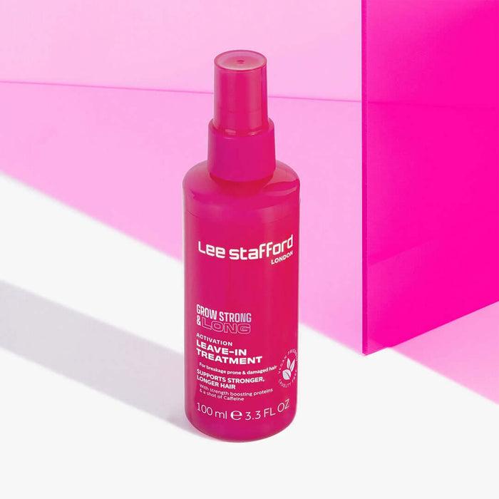LEE STAFFORD Grow Strong & Long Activation Leave-In Treatment - nenuplaunamas kondicionierius