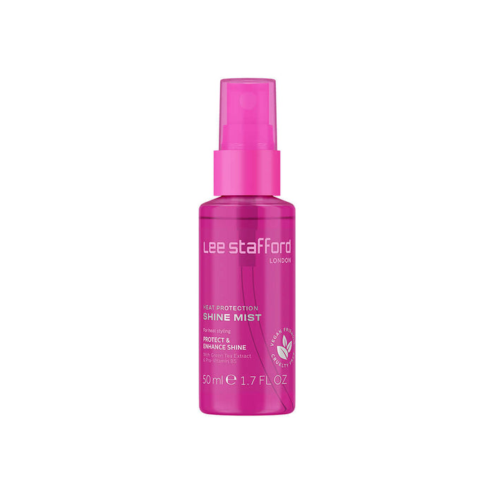 LEE STAFFORD Heat Protection Shine Mist - blizgesio suteikianti apsauga nuo karščio 50ml
