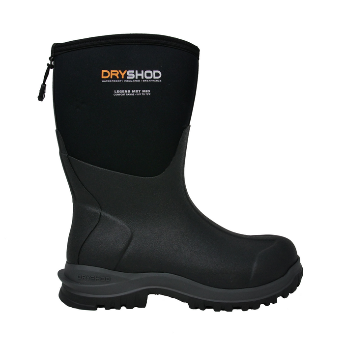 LEGEND MXT MID ADVENTURE BOOT - BK-Black &amp; Neon | Dryshod LGXMMBK