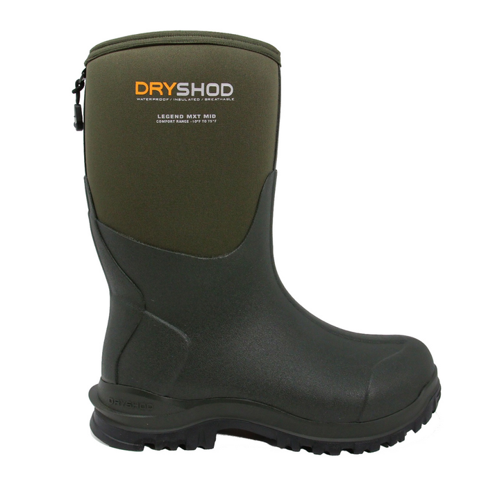 LEGEND MXT MID BOOT - MS-Moss &amp; Grey | Dryshod LGXMMMS