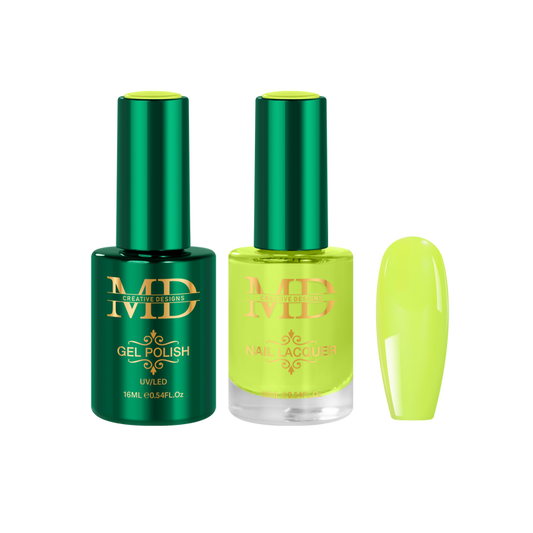 LEMON SQUEEZY PEASY - M174 - Gel + Lacquer Duo