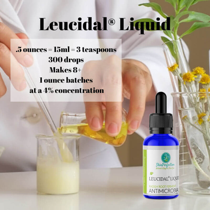 How to Use Leucidal Liquid in Skincare Products