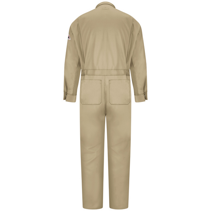LIGHTWEIGHT COMFORTOUCH EXCEL FR DELUXE COVERALL - KH-Khaki | Bulwark CLB2