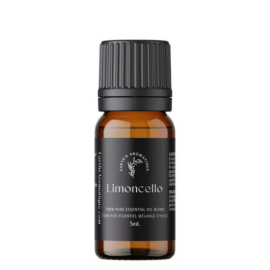 Bottle of Earth's Aromatique Limoncello Essential Oil Blend 5mL