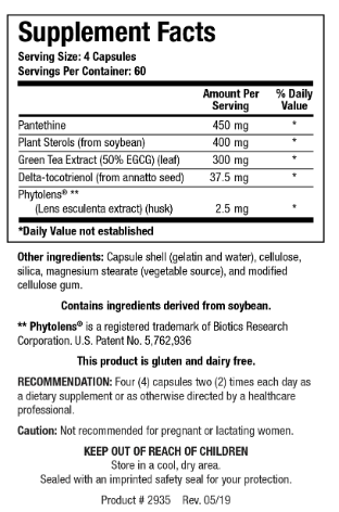Lipid-Sirt by Biotics Research