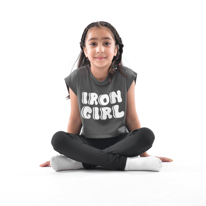 Little Sleeveless Crop Top - IRONGEAR Fitness