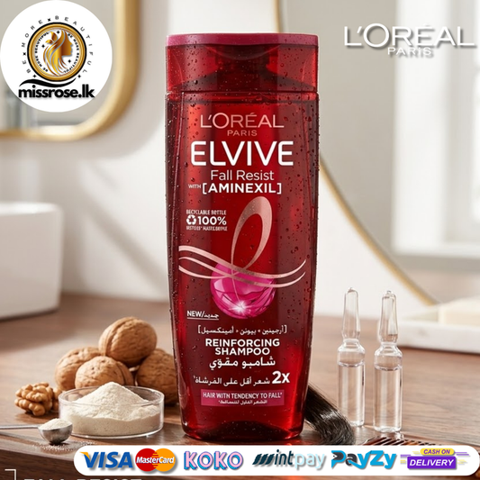 L'OREAL PARIS Elvive fall resist With Aminexil Reinforcing Break Proof shampoo 2X - Egypt