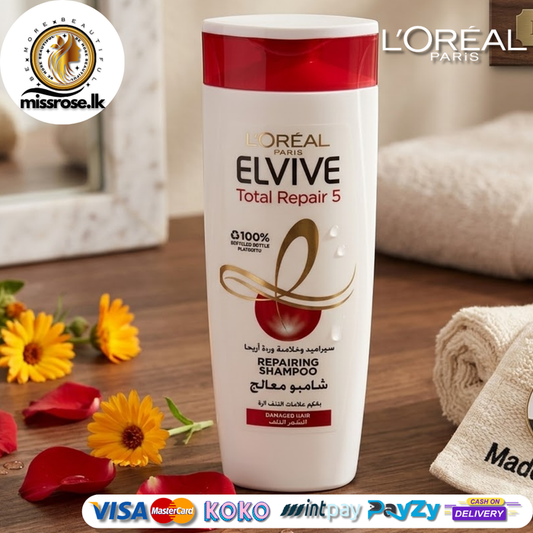 L’Oréal Paris  Elvive Total Repair 5 Damaged Hair Repairing Shampoo - Egypt