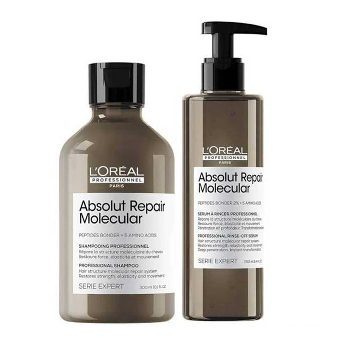 L’Oréal Professionnel Absolut Repair Molecular Shampoo & Rinse-Off Serum Duo