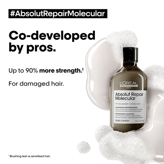 L’Oréal Professionnel Absolut Repair Molecular Shampoo & Rinse-Off Serum Duo