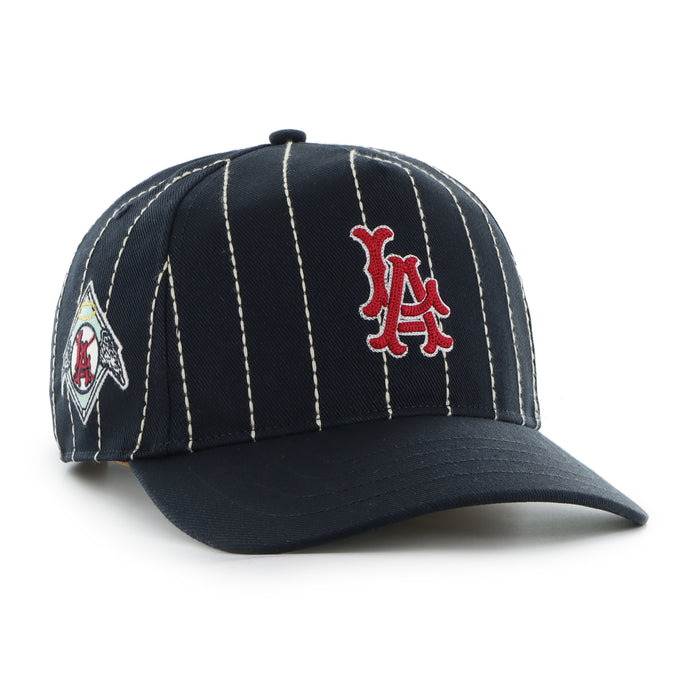 Los Angeles Angels Cooperstown Rawlings Pinstripe '47 HITCH