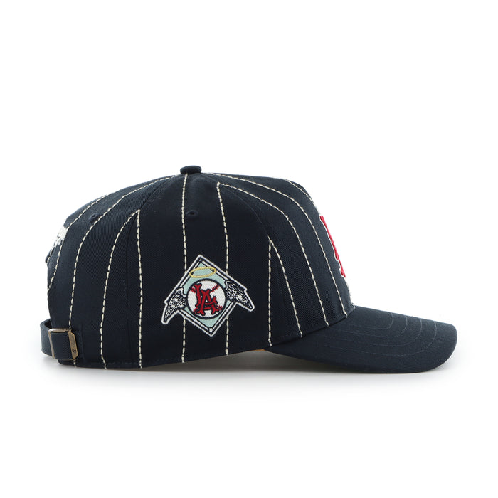 Los Angeles Angels Cooperstown Rawlings Pinstripe '47 HITCH
