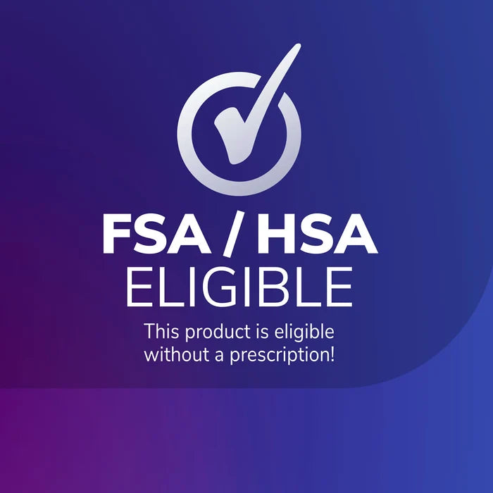 FSA/HSA eligible badge for heel & wedge 3/4-length insoles
