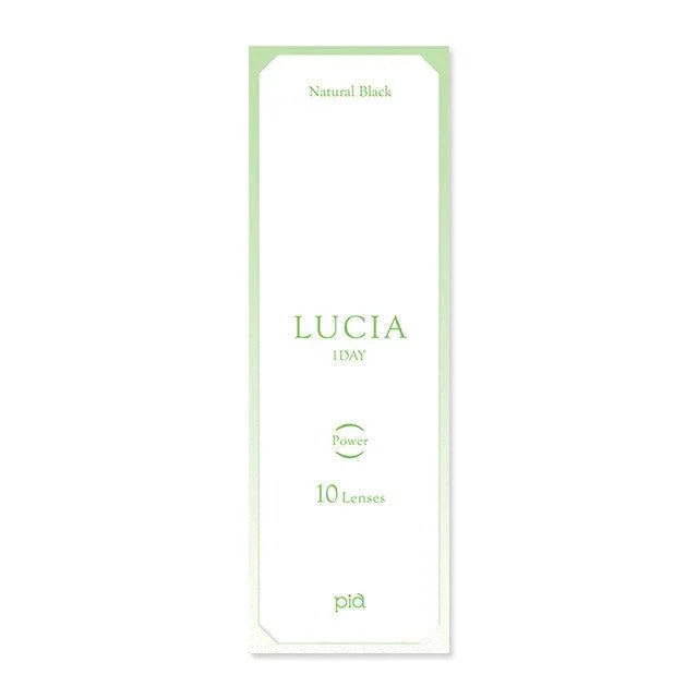 Lucia 1-Day Natural Black (10pk) Colored Contacts Circle Lenses - EyeCandys