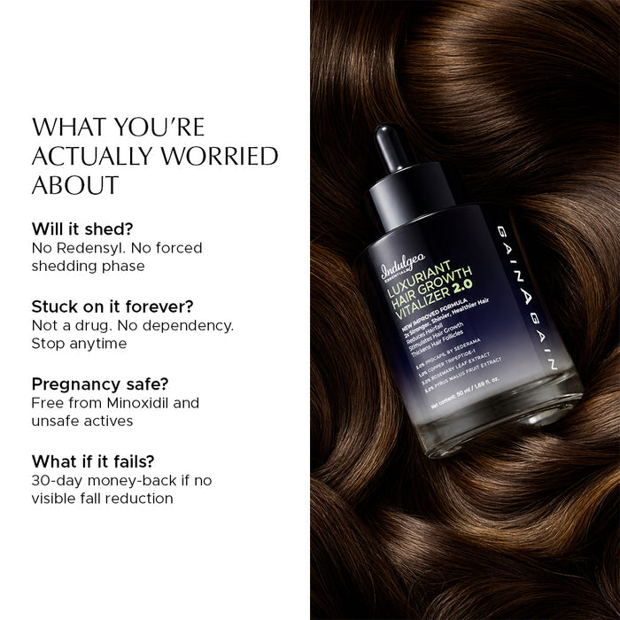 Luxuriant Hair Vitalizer 2.0 | Anti Hairfall Non Oily Hair Growth Serum