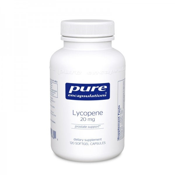Lycopene 20mg 120 capsules by Pure Encapsulations