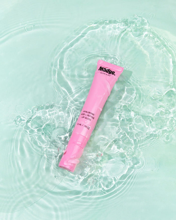 Madge Glow and Go Hyaluronic Acid + Peptide Lipgloss
